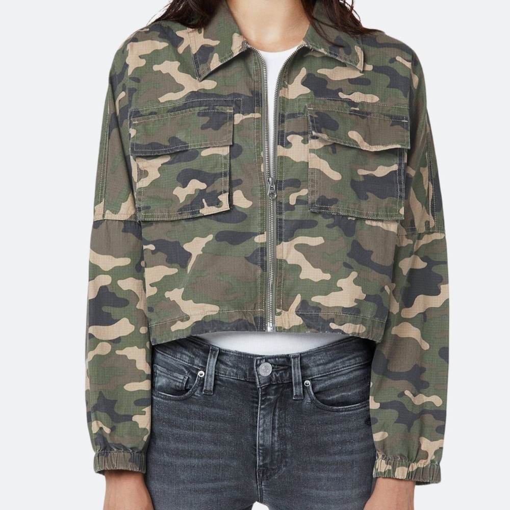 Hudson Camo Cropped Jacket - Picture 2 of 12